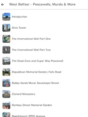 DC Tours Belfast android App screenshot 1